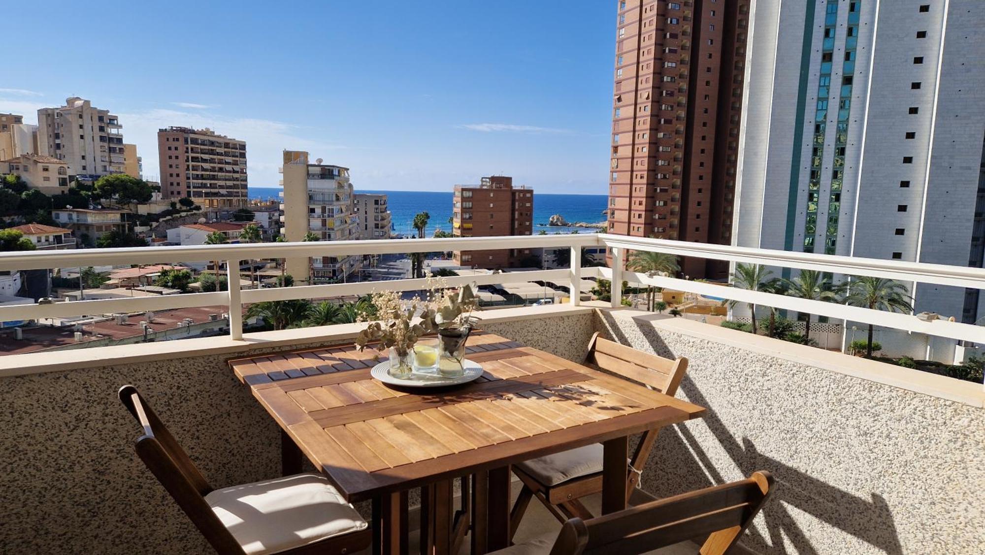 בנידורם Calasol - Moderno Apartamento En Cala De Finestrat מראה חיצוני תמונה